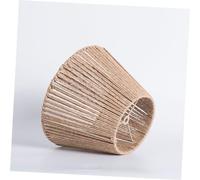 Tofficu Abat Jour Papier Tressé pour Suspension Cache Lampe Intérieur Tissé Main Abat Jour de Remplacement Compact pour Lampe Décorative