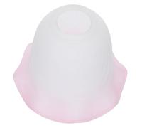 Tofficu Abat-jour Verre Dépoli Forme de Fleur pour Lampe Suspendue Compatible avec Plafonniers et Appliques Murales Abat-jour de Remplacement avec Ventilation pour Éclairage Doux