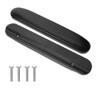 Tofficu Accoudoirs en Cuir Universels pour Chaise de Bureau, Paire D'accessoires Mousse Rembourrée, Fixation 22,5 Cm, Protection Confortable pour Fauteuil Gaming et Siège Pivotant