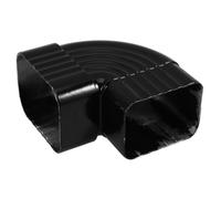 Tofficu Adaptateur Gouttière Aluminium Coudé Raccord pour Descente Pluviale Système de Drainage Mural et Terrasse