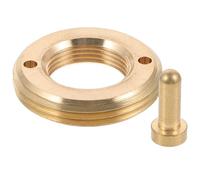 Tofficu Adaptateur Nmo So239 Femelle vers Connecteur D’antenne Nmo en Alliage D’Aluminium Solide, Support pour Accessoires Radio et Antennes, Compatible Voitures et Appareils sans Fil,