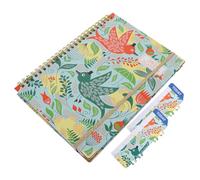Tofficu Agenda à Anneaux Carnet Date Notepad pour Planning Hebdomadaire Calendrier et Tâches Organiseur pour Enseignants et Étudiants