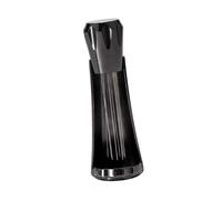 Tofficu Aiguille Distributeur Café Espresso Noire Répartiteur Rapide et Ergonomique pour Grains Moulus Accessoire Maison Hôtel et Café Agglomérats pour Meilleure Extraction