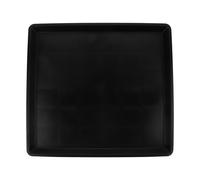 Tofficu Bac à Litière pour Animaux en Plastique Épais, Dimensions 41,5 X 38,5 X 2 CM, Bac à Déjections Étanche Rebords Anti-Débordement, Support Pratique pour Cage de Lapin et Chien,