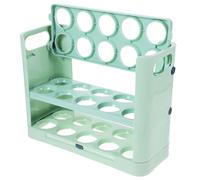 Tofficu Bac De Porte De Réfrigérateur à Trois Niveaux Remplacement Tablette Porte Réfrigérateur Rangement Œufs Divers