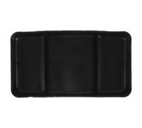 Tofficu Bac D'évaporation en Plastique Noir pour Pièces du Bac à Eau du Réfrigérateur et Congélateur, Résistant aux Dommages, Compatible avec Frigo avec Congélateur