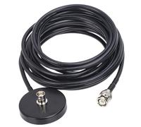 Tofficu Base Magnétique pour Antenne avec Câble Mâle à Femelle Support Robuste pour Voiture et Radio Mobile Installation Facile sans Outil
