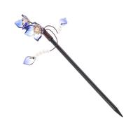 Tofficu Bâtonnet à Cheveux Fleuri en Bois pour Femmes Accessoire Cheveux Traditionnel Chinois Perles Chinoise pour Chignon Accessoire Mariage et Tenue Hanfu