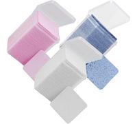 Tofficu Blanc, Rose, Bleu) en Coton Non Pelucheux pour Nettoyage Précis Flacons de Colle Salon Beauté et Extensions de Cils