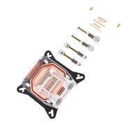 Tofficu Bloc de Refroidissement GPU Cuivre pour Carte Graphique Système de Refroidissement Liquide Performant Installation Facile Compatible avec Diverses Cartes Graphiques