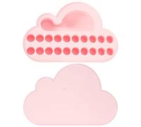 Tofficu Boîte à Dents de Lait pour Garçon et Filles, 1 Pièce, Rose, en Abs Solide, Boîte à Souvenirs Pratique pour Ranger les Dents de Lait, pour Garder un Précieux Souvenir D'enfance