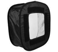 Tofficu Boîte à Lumière pour Flash D'appareil Photo Noire, Diffuseur Doux Pliable 42 X 41,5 X 16 Cm, Compatible Divers Flashs, Éclairage Adouci pour Photographie Portrait et Studio,
