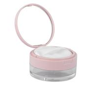 Tofficu Boîte à Poudre de Maquillage Vide 15g avec Miroir et Houppette en Velours Végétal, Contenant Réutilisable pour Poudre, Étui Portable pour Usage Domestique et Voyage