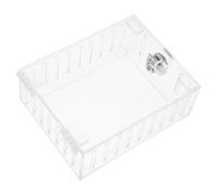 Tofficu Boîte de Verrouillage Thermostatique avec Clé Couvercle Transparent Installation Facile Protection Sécurisée pour Maison Bureau et Laboratoire Design Compact et Discret