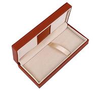 Tofficu Boîte plumier Boite Rangement Boite de Rangement succulentes Caisse Rangement Kawaii Trousse Pen Or Bijoux Gel étui Stylo en Cuir PU étui à Stylo Exquis Unité Centrale Brown