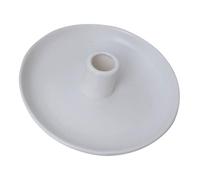 Tofficu Bougeoir en Céramique Blanc pour Chandelier de Table, Support de Bougie Décoratif, pour Table à Manger et Création d'une Atmosphère Romantique