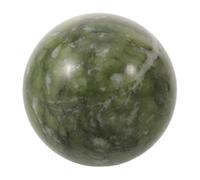 Tofficu Boule de Cristal en Jade Vert Poli 4-5 Cm Sphère Feng Shui Naturelle pour Décoration Intérieure, Objet Spirituel de Richesse ’abondance, Ornement Décoratif pour Maison et Bureau