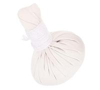 Tofficu Boule de Massage Chauffante à Base de Plantes, Balle de Compression Portable en Moxa Blanc Pur, Marteau de Massage Portatif pour Dos, Nuque et Ventre, Outil de Relaxation