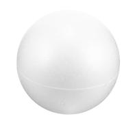 Tofficu Boules De Mousse Blanche Boules De Polystyrène Demi-Rondes De 20 Cm Sphères Rondes Boule De Mousse Creuse Sphères De Polystyrène Lisses Boule De Noël pour Bricolage Projet