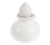 Tofficu Bouteille Fermeture Supérieure 40ml en Céramique Blanche D'huile de Massage pour Aromathérapie Professionnelle Déchets