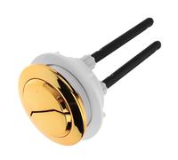 Tofficu Bouton Poussoir Double Chasse Eau pour Réservoir Wc Installation Facile Design Simple et Fiable Compatible avec Réservoirs de Toilette Standard Remplacement pour Couleur Aléatoire