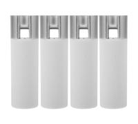 Tofficu Boutons de Tirette pour Stores Vénitiens Blanc Mat Poids pour Cordons de Stores Verticaux Lot de 4 Pièces Accessoires Poignée de Rideau Verticale Fixation Anti-Vent Quincaillerie