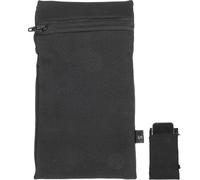 Tofficu Brassard de Sport Unisexe Noir Fermeture Éclair, Support de Téléphone Portable pour Course et Fitness, Pochette Bras Légère et Respirante, Compatible Multi-Tailles, Entraînement