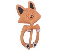 Tofficu Broche Chien Corgi Sculptée Main Épingle Écharpe Vintage Douce pour Peau Accessoire Élégant pour Femmes et Filles Boucle Rétro pour Pulls et Vêtements Formels