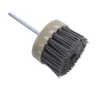 Tofficu Brosse à Roue Abrasive pour Meuleuse 60 Mm X 6 Mm X 30 Mm, Brosse Métallique Abrasive en Carbure de Silicium, Outil D’ébavurage et Polissage pour Travail des Métaux, Accessoire