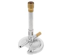 Tofficu Brûleur Bunsen au Propane pour Laboratoire avec Stabilisateur de Flamme et Réglage de Gaz, Alliage de Zinc, Conception Anti-Basculement, Chauffage Sécurisé et Flux