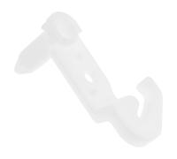 Tofficu Butée de Porte Réfrigérateur Plastique Blanche 1855 Boucle de Crochet de Porte Pièce de Réparation Charnière Compatible Freezer Accessoire Remplacement Cuisine et Entretien