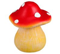 Tofficu Cache Clé Extérieur Décoratif Forme de Champignon Boîte de Rangement Secrets pour Jardin Résistante Aux Intempéries