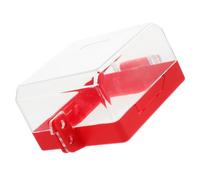 Tofficu Cache Transparent pour Bouton Poussoir Mural Protection Étanche Touche Accidentelle Installation Facile sans Outil Coque pour Interrupteur Marche Arrêt Adapté Maison Bureau École