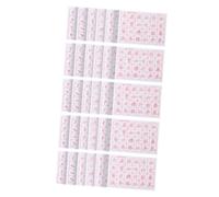 Tofficu Cahier De Calligraphie Chinoise pour Débutants 30 Feuilles De Pratique Papier Lisse sans Odeur pour Apprendre Chinois Adolescents Et Adultes