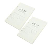 Tofficu Cahiers de Rechargeable Pages Ligné Compact pour Agenda Anglais Détachables Polyvalentes pour Usage et Professionnel Lot