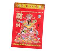 Tofficu Calendrier Mural Année Cheval Traditionnel Chinois Calendrier Déchirable pour Bureau et Salon Décoration An Chinois avec Informations Complètes de Ancien