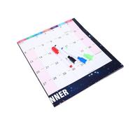 Tofficu Calendrier Mural Effaçable Double Face Planificateur Réutilisable Design Écologique et Minimaliste Organiseur Familial pour Planification Annuelle