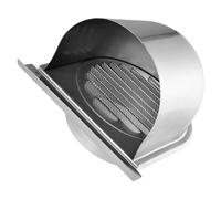 Tofficu Capuche coupe-vent en forme de U sans conduit bouchon de tuyau d'aération air ventilateur cuisine grille d aeration évent d'évacuation de la cuisinière grille d'aération extérieure