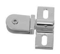Tofficu Charnière Pivotante de Zinc pour Porte de Verre Charnières Robustes avec Pivot et Inférieur pour Installation Stable Accessoires de Fixation Faciles à Poser Compatibles avec