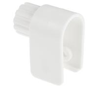 Tofficu Clip Stabilisateur en Plastique Blanc pour Parc à Jeux, Support Robuste et Facile à Nettoyer, Accessoire Essentiel pour Clôture et Enclos de Tout-Petits