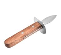 Tofficu Couteau à Huîtres en Acier Inoxydable Poignée Antidérapante, Outil de Découpe Pratique pour Ouvrir Huîtres, Palourdes et Coquillages, Ustensile Cuisine pour Fruits de Mer, 1 Pièce