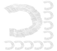 Tofficu Couvercle Transparent à Usage Unique, Lot de 20, pour Petit Électroménager et Cuisinière, Léger et Jetable, Protection la Poussière Cuisine