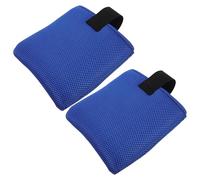 Tofficu Couvre-pied Antidérapant pour Fauteuil Roulant en Éponge et Maille, Coussin Repose-jambes Souple pour Personnes Âgées, Protection Confortable pour Usage Quotidien