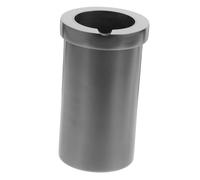 Tofficu Creuset Graphite Aux Acides et Alcalis Coupe de Fusion Haute pour Or Cuivre Pot de Fusion Thermiquement Stable pour Usage Urgence