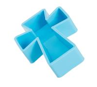 Tofficu Cross Silicone Mold For Epoxy Resin Casting Creative Handmade DIY Aromatherapy Candle Holder Soap And Craft Making Silicone Mold