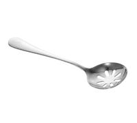 Tofficu Cuillère à Fentes en Acier Inoxydable, Petite Cuillère de Service Ménagère, Ustensile de Table Ergonomique Cuisine, Usage Quotidien, Adapté Repas, Vaisselle, Fête, 1 Pièce