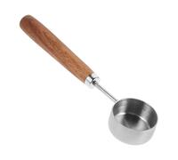 Tofficu Cuillère Doseuse Acier Inoxydable avec Manche Bois de pour Café et Thé pour Mesurer Grains sans Rayures sur Vos Ustensiles de Cuisine