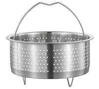 Tofficu Cuiseur à Vapeur De Riz En Acier Inoxydable Stand De Cuisson à La Vapeur De Dim Sum Cuiseur Vapeur En Acier Inoxydable Poêles à Vapeur Marmite à Support Panier-filtre Nourriture