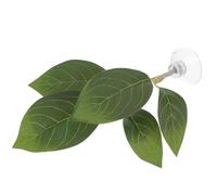 Tofficu Décorative pour Betta Aire de Repos pour Aquarium Hamac Plastique Ventouse Facile Nid de Ponte pour Poissons Artificielle Décor Réaliste pour Aquarium