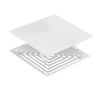 Tofficu Déflecteur de Vent pour Climatisation Centrale Pare Droite pour Air Conditionné Installation Facile Amélioration de Efficacité des Vents Design